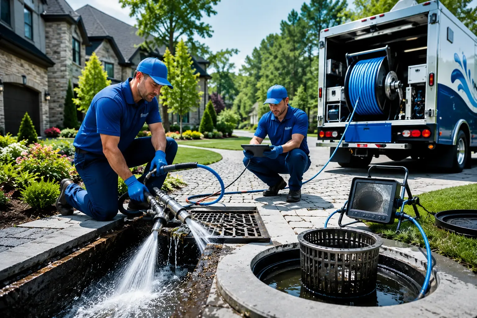 Local outdoor drain cleaning professionals in Mineral Springs, PA