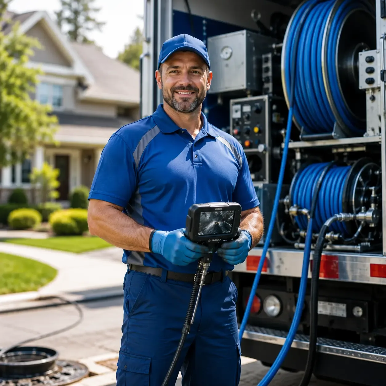 Local outdoor drain cleaning specialists in Mineral Springs, PA